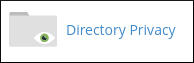 cPanel - Files - Directory Privacy icon