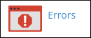 cPanel - Metrics - Errors icon