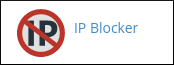 cPanel - Security - IP Blocker icon