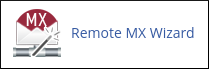 cPanel - Email - Remote MX Wizard