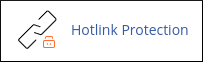 cPanel - Security - Hotlink Protection icon