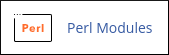 cPanel - Software - Perl Modules icon