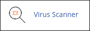 cPanel - Advanced - Virus Scanner icon