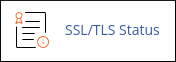 cPanel - Security - SSL/TLS Status icon