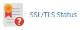 SSL/TLS Status icon in cPanel 