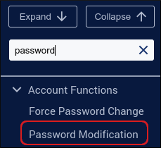 WebHost Manager - Password Modification