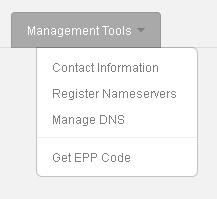 Manage DNS