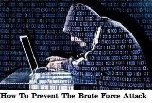 bute force attack, prevent brute force attack