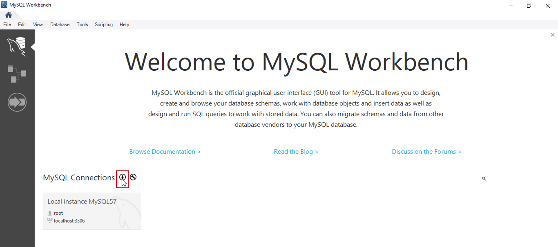 MySQL Workbench1