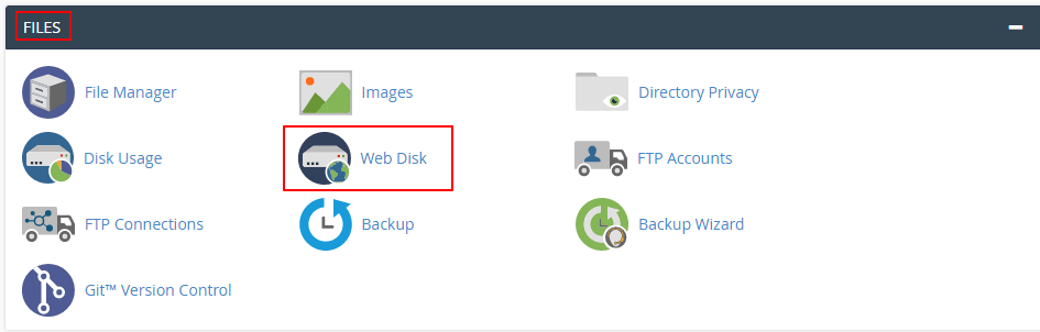 Web Disk 1