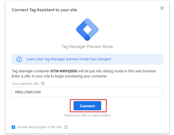 connect tag assistance