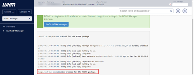 Install NGINX Manager