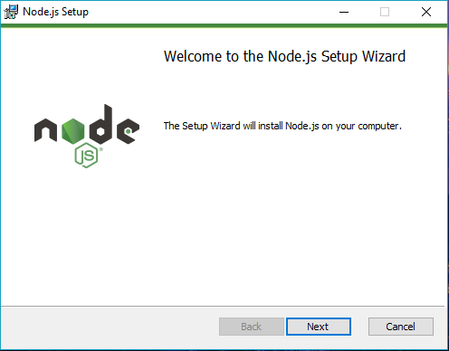 Node.js Setup Wizard