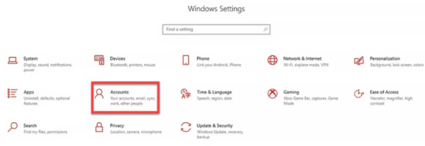 Windows Settings