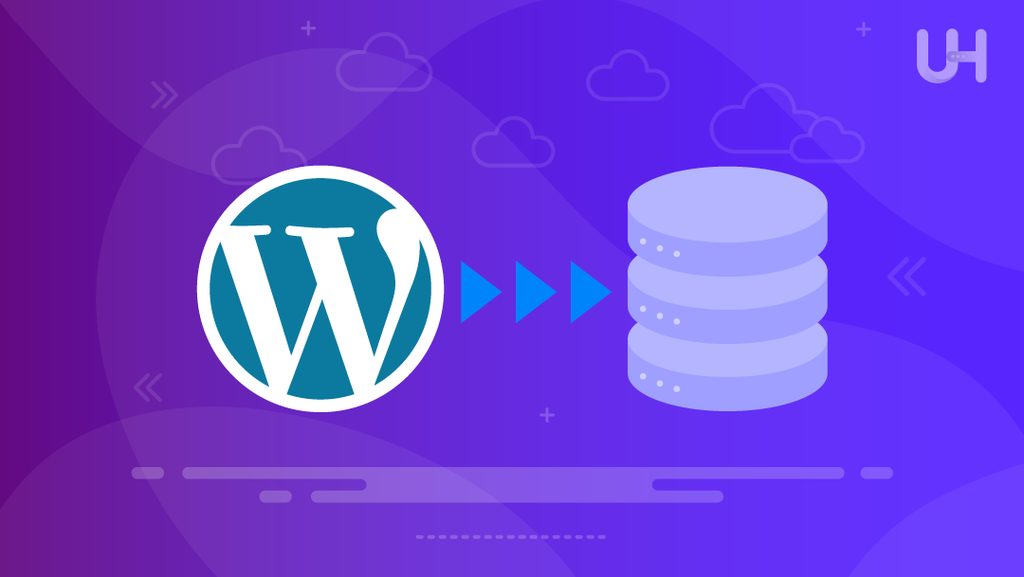 WordPress data stored in a database