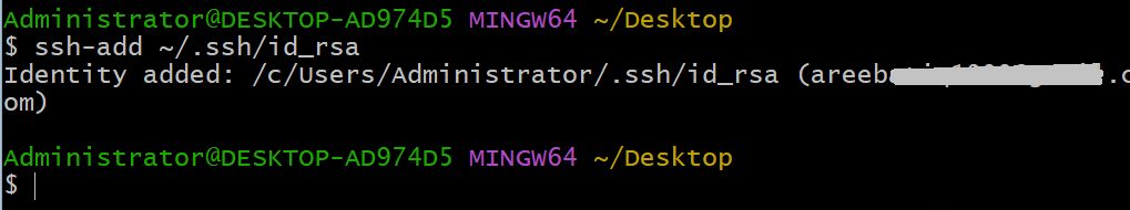 Adding the private key