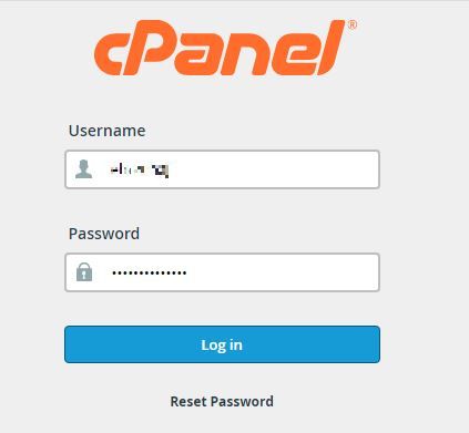Screenshot: cPanel and WHM share one version number.
