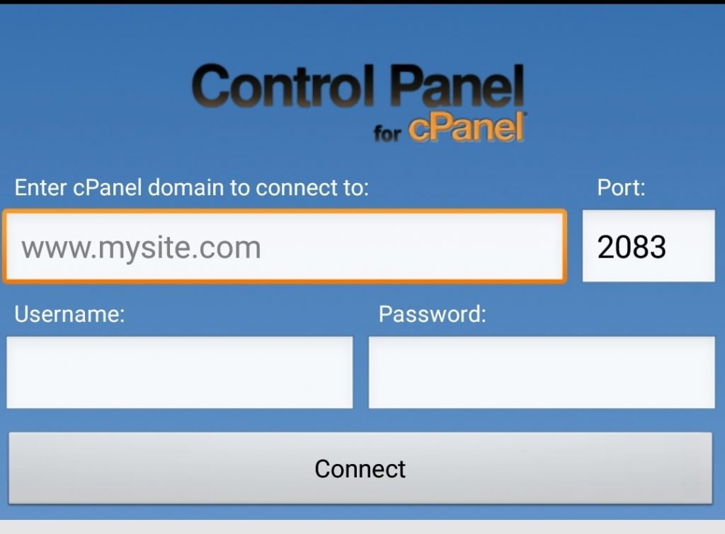 Screenshot: Check email accounts.