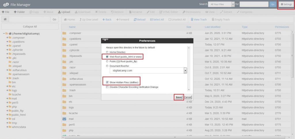 Screenshot: Select the file or files as above.