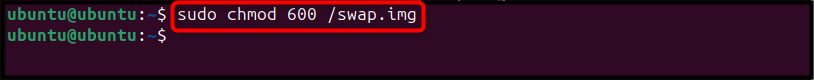 Setting the permissions