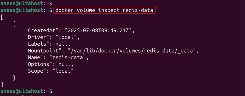 Inspecting the volume