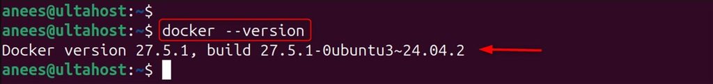 The Docker version