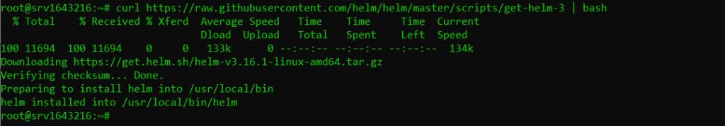 Installing Helm
