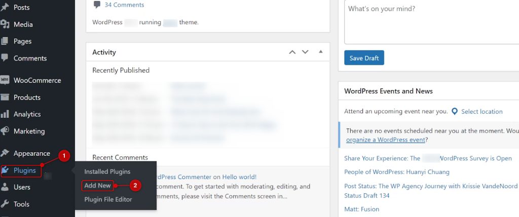 Searching for a plugin