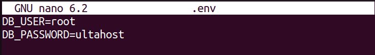 The .env file