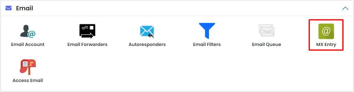 Screenshot: Log in to Webuzo with the details in your welcome email.