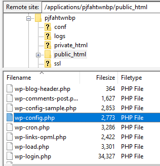 Screenshot: Open File Manager and go to your WordPress folder, often public_html .