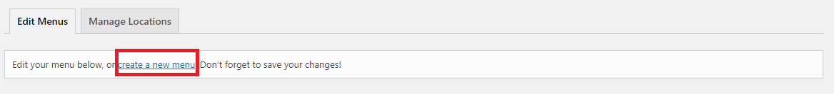 Screenshot: Go to Appearance and then Widgets .