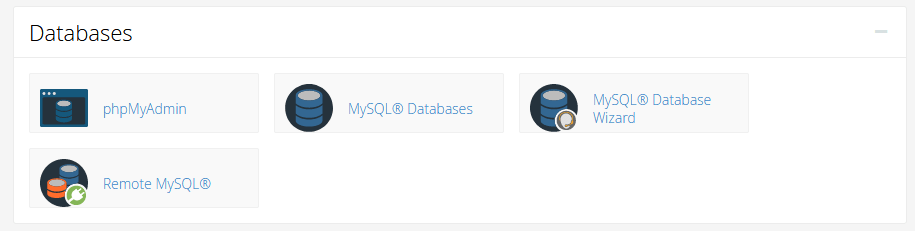 Screenshot: Test the login from your app or with mysql -u myuser -p .