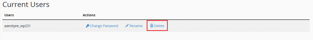 Screenshot: If many users are affected, edit the MySQL config file. It is often /etc/my.cnf or /etc/my