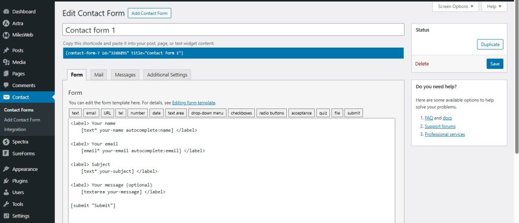 create-a-new-contact-form-7