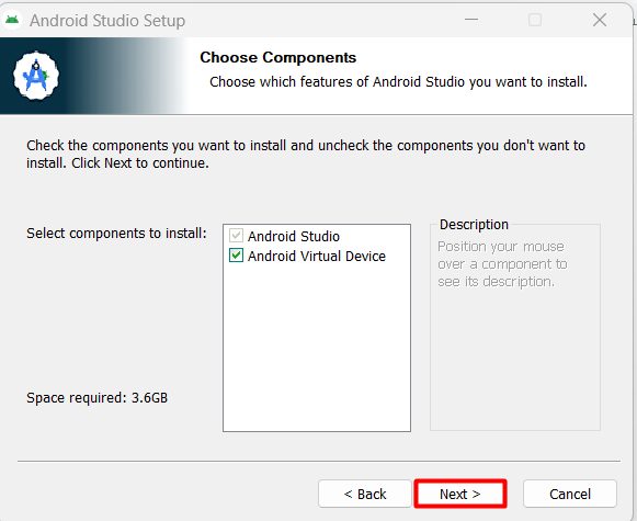 Choosing the components