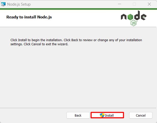Installing Node.js