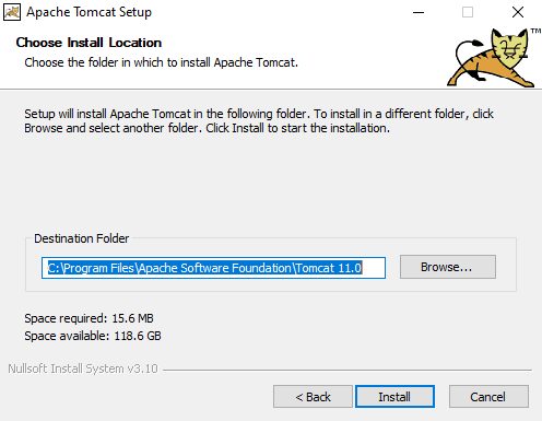 The installation location
