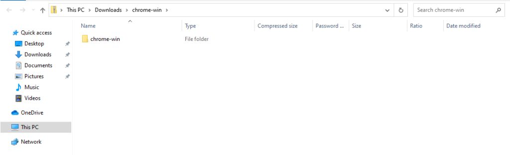 The chrome-win folder