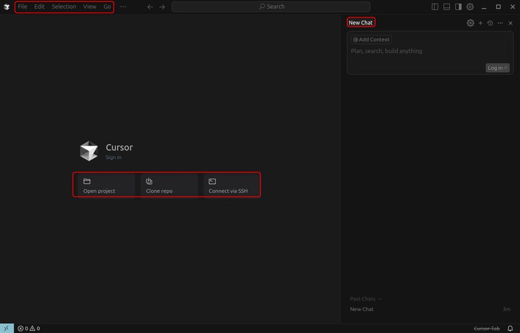 Cursor is ready