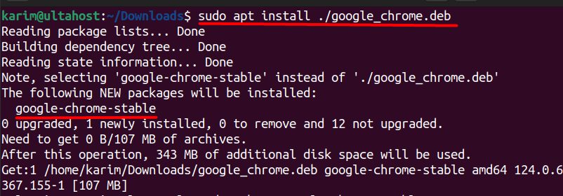 Installing with apt