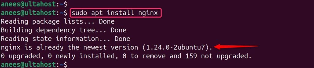 Installing Nginx