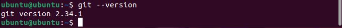 The Git version