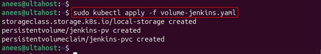Applying the volume file