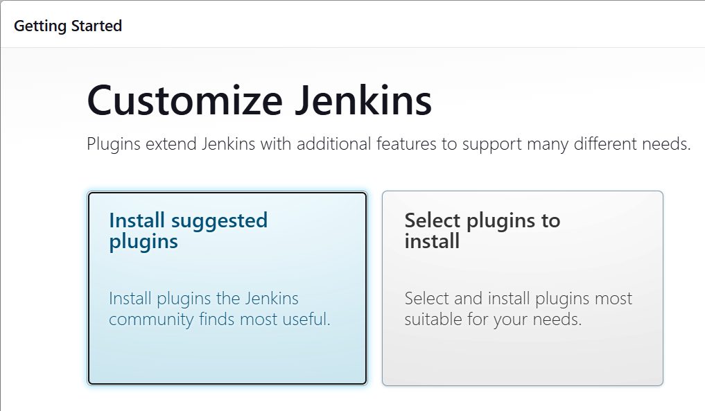 Customizing Jenkins