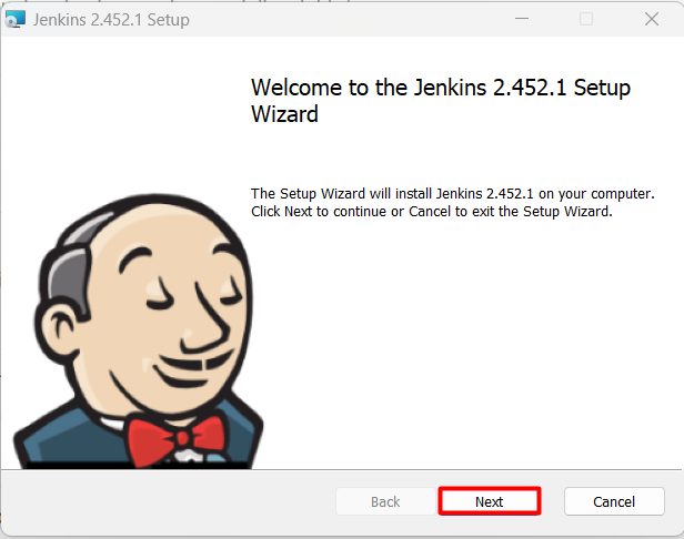 The Jenkins installer