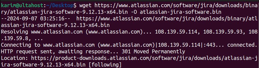 Downloading the Jira installer