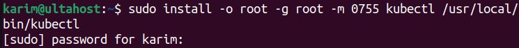 Installing the binary