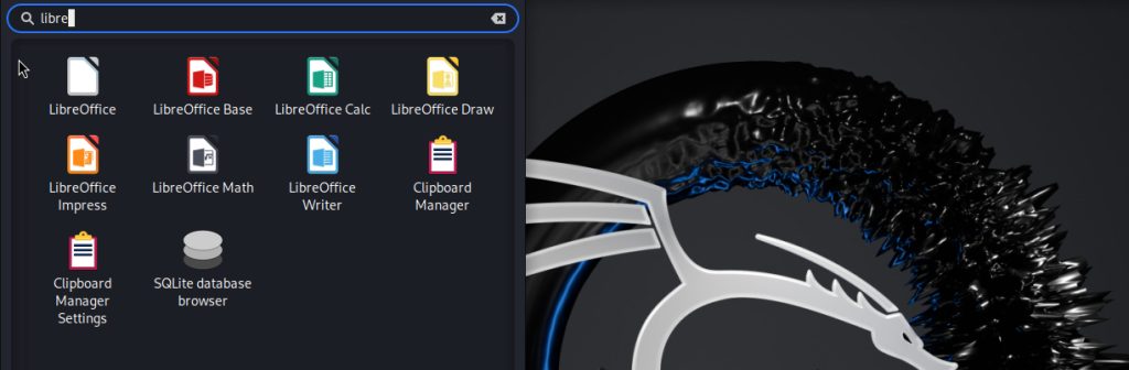 The LibreOffice icons