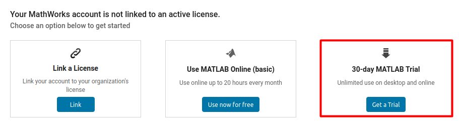 The MathWorks account page